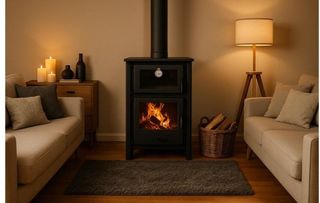 Estufa de Leña horno  Quartz 9kW CAST1006