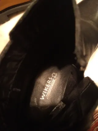 Botines Wikers Negros y Marrones