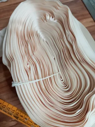 Tiras cortinas beige 40 metros