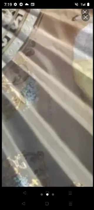 Abanico antiguo enmarcado