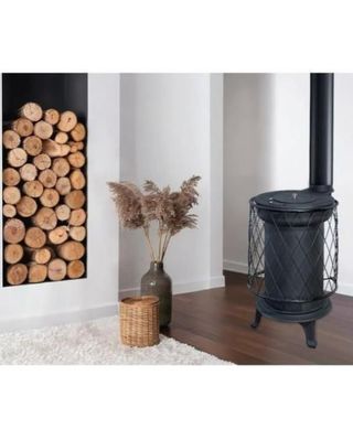 Estufa de Leña Rustica nueva  8Kw CAST1012