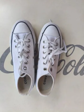 Zapatillas Converse All Star  Blancas 37