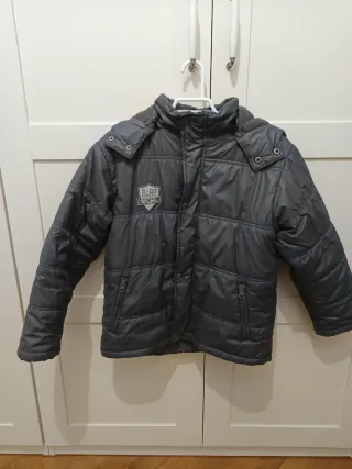 Cazadora gris niño Talla 10
