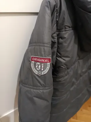 Cazadora gris niño Talla 10
