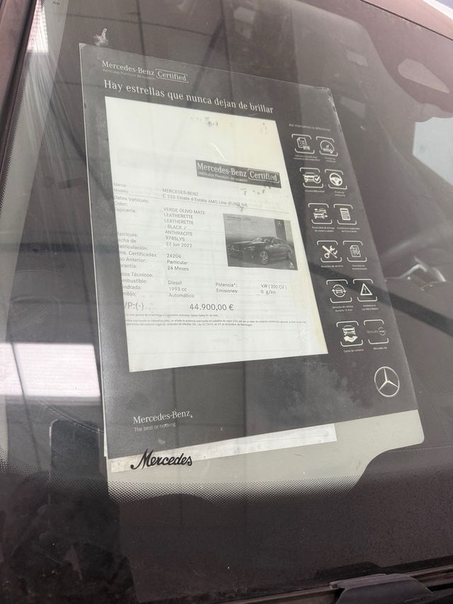 Mercedes-Benz Clase C 2022 dana