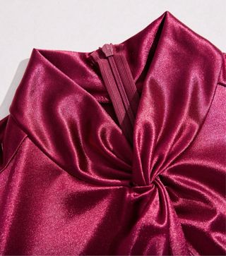 Vestido largo rojo elegante