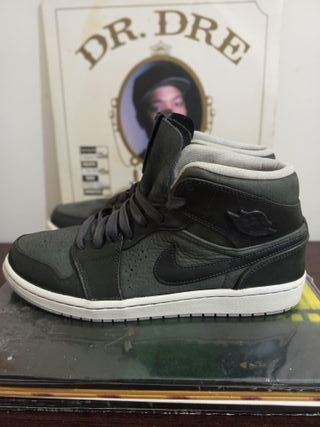air jordan 1 mid nouveau anthracite