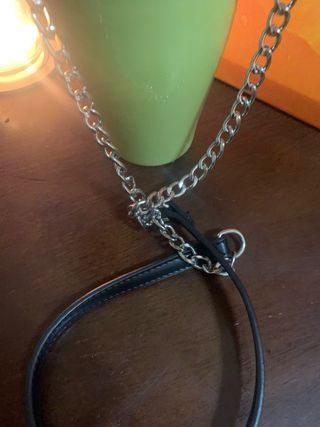 Bolso Negro Stradivarius Cadena Plata