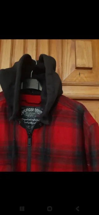 Bomber Tommy Hilfiger Uomo Rosso/Nero