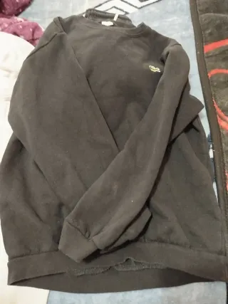 Sudadera Lacoste Negra Talla M