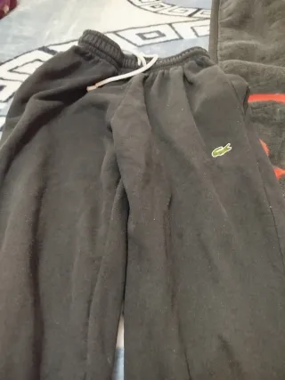 Sudadera Lacoste Negra Talla M