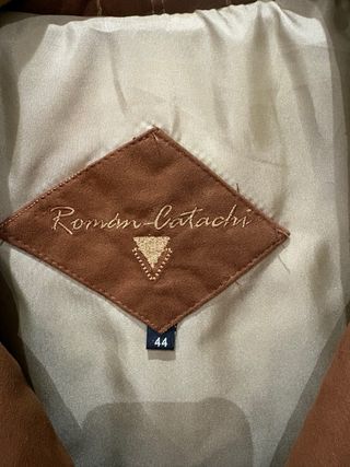 Chaquetón mujer marrón