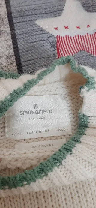 Jersey de punto con rombos