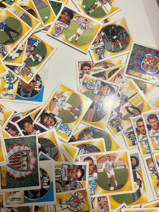 Lote cromos fútbol vintage