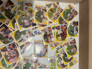 Lote cromos fútbol vintage