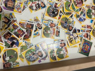 Lote cromos fútbol vintage