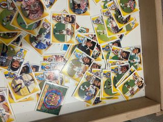 Lote cromos fútbol vintage