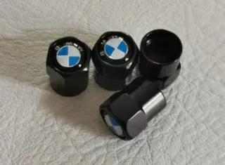 Bmw 4 Tapones de Válvula para Neumaticos Llantas