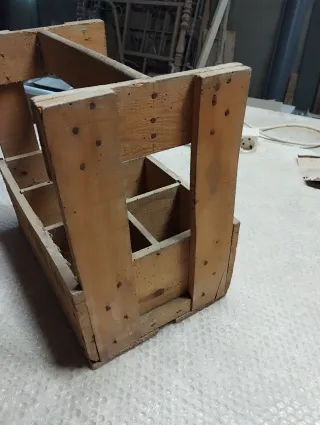 Caja antigua Gaseosa Familiar Cussa