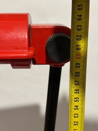 Lampadada Scrivania Mazda Rossa Vintage Design 80s