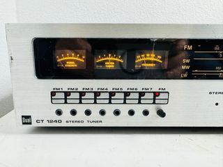 Dual CT 1240 Sintonizador Estéreo Vintage Alemania