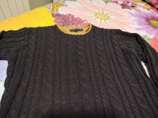 Jersey Tommy Hilfiger Hombre azul marino y Dorado