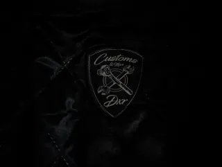 Chaqueta Moto DXR LEGEND CE Negra/Blanca