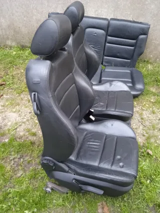 Asientos recaro Cuero negro VAG Audi A3 Golf IV