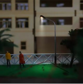 FAROLAS LED PARA DECORACION MAQUETAS H0 y N