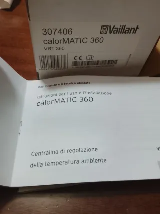 Termostato Cronotermostato Vaillant