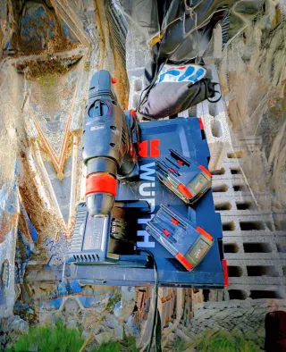 Taladro percutor a batería Würth