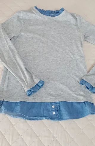 Lote 3 jerséis grises y rosas