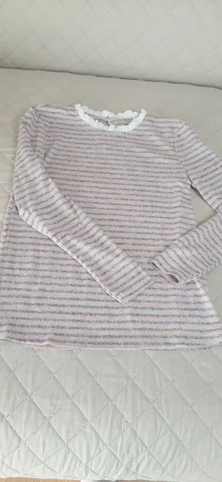 Lote 3 jerséis grises y rosas