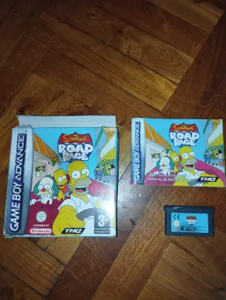 Los Simpsons Road Rage Game Boy Advance