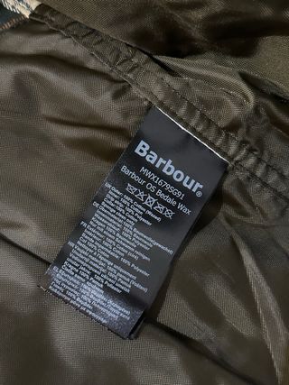 Cazadora Barbour encerada