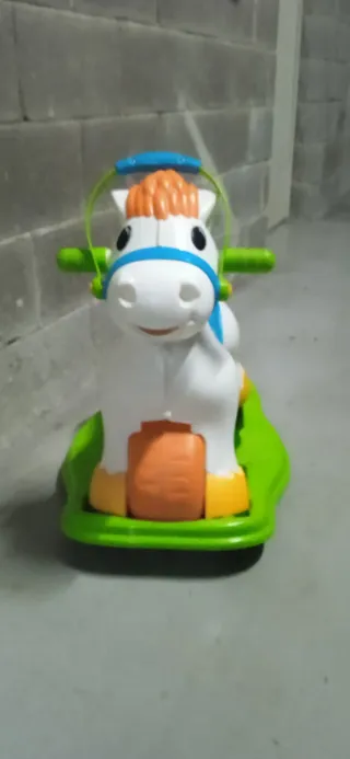 Poney correpasillos balancín infantil