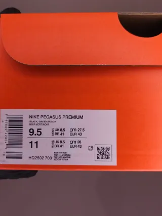 Nike Pegasus Premium Volt Talla 43 Nuevas