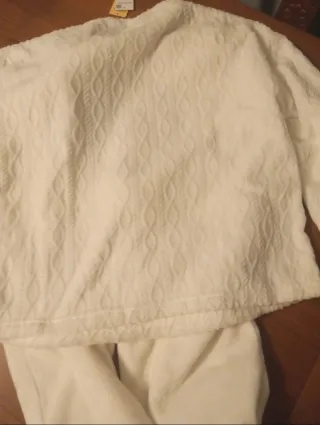 Pijama Mujer Happy Winter Blanco