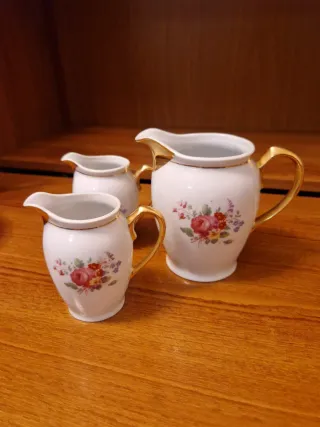 Juego de té y café de porcelana