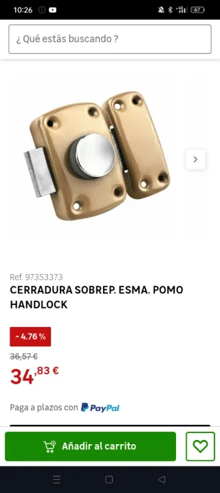 Cerradura de seguridad dorada con llaves