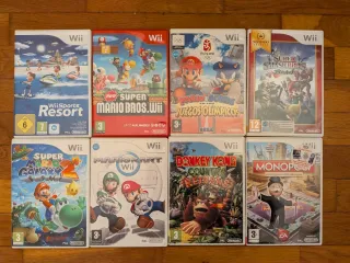 Giochi Wii: Mario, Sonic, Monopoly, ecc.