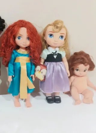 Lote Muñecas Disney Animators