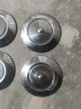 Tapacubos Cromados Renault 4 (Set de 5).