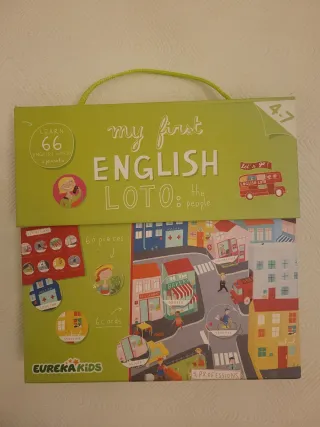 Juego educativo My First English Loto. Como nuevo.