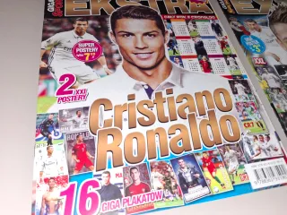 4 Revistas 67 posters real madrid ronaldo