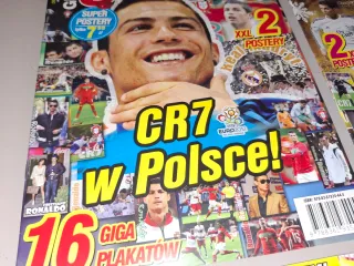 4 Revistas 67 posters real madrid ronaldo