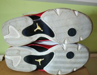 Jordan XIV Candy Cane Rojo Blanco