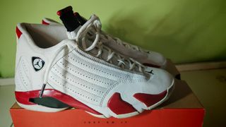 Jordan XIV Candy Cane Rojo Blanco
