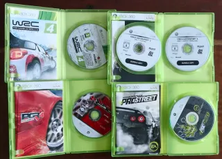 🇪🇦 Lote 4 juegos Xbox 360: WRC 4, Forza 3 y PGR