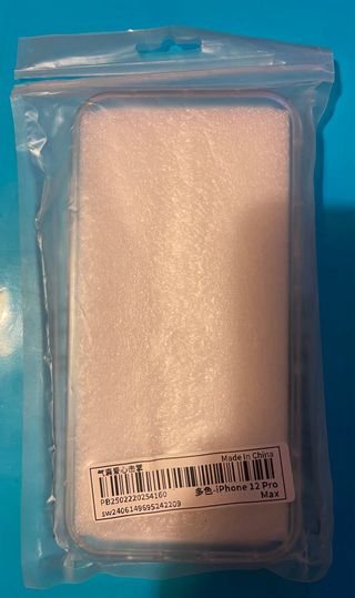 Custodia iPhone 12 Pro Max (6.7) Trasparente